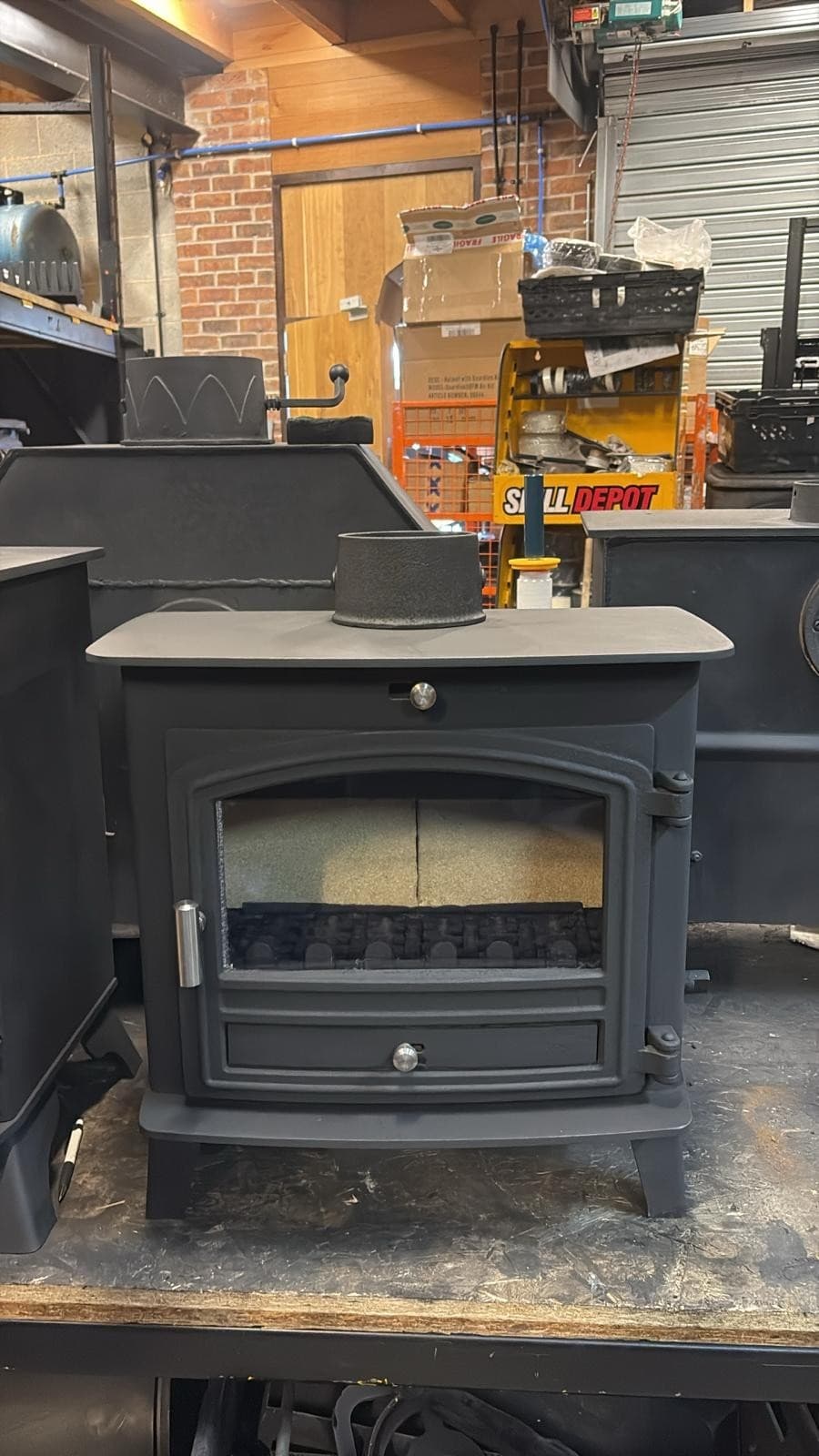 Hunter Herald 6 SLIMLINE Stove 5kw, MULTIFUEL, (log,wood+burner),  🚚🚚🚚