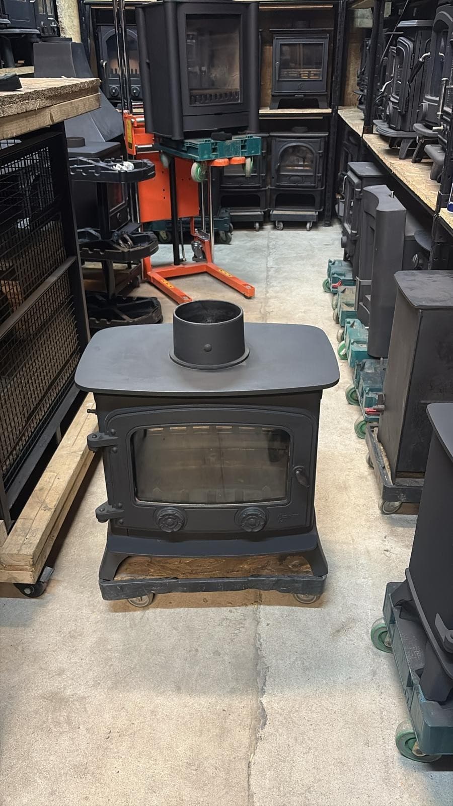 Yeoman Devon Stove 7Kw, DOUBLE SIDED/FRONTED WOODBURNER (log,wood+burner), 🚚🚚 2