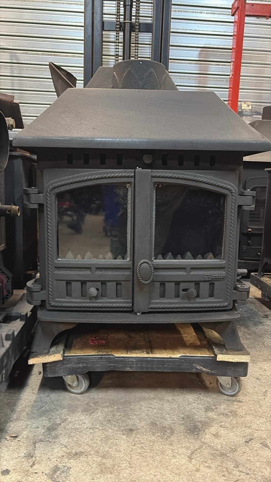 Hunter Herald 8 Stove 8kw, BOILER, MULTIFUEL, COAL (log,wood+burner), 🚚🚚 4