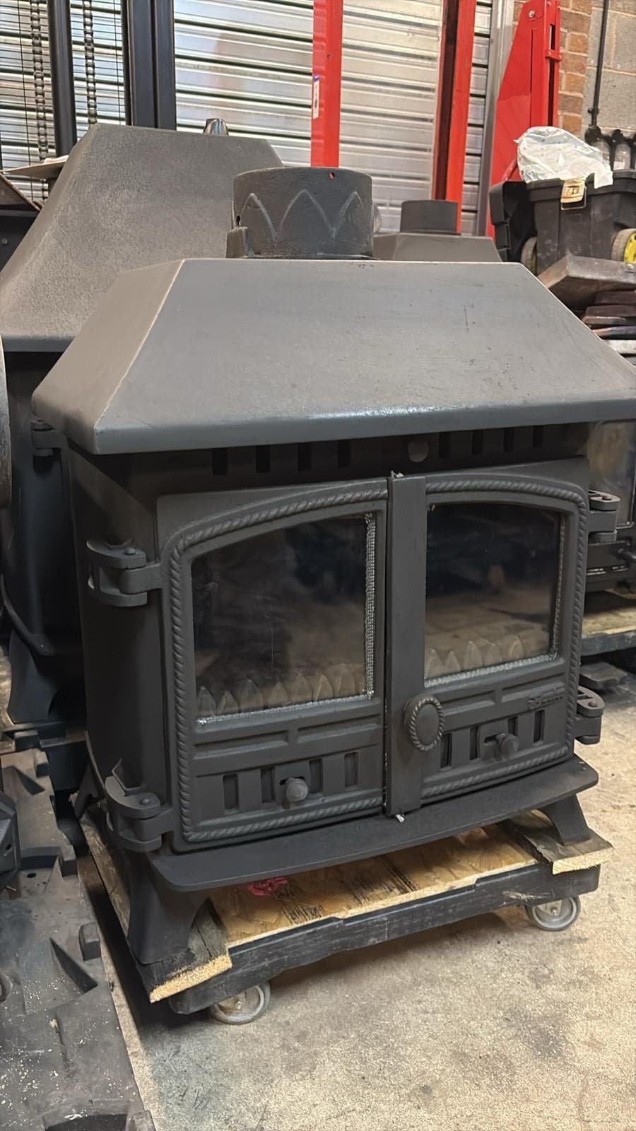Hunter Herald 8 Stove 8kw, BOILER, MULTIFUEL, COAL (log,wood+burner), 🚚🚚 2