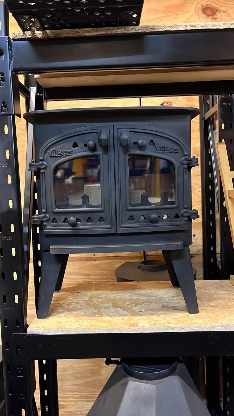 VILLAGER FLAT TOP  Stove, 7kW WOODBURNER, (log,wood+burner), 🚚🚚🚚