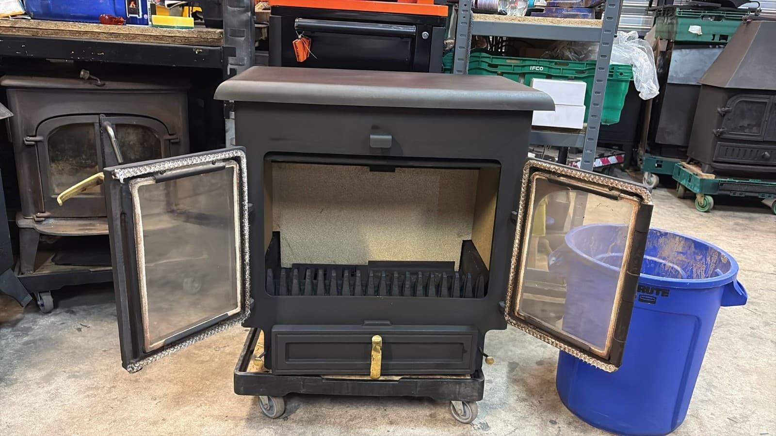 Clearview 650 Stove, 12kW, LOGBURNER - WOOD BURNER ONLY -(log,wood+burner)🚚🚚 2