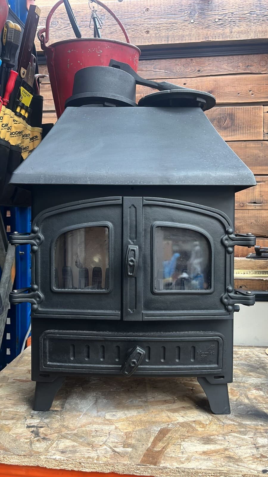 Aarrow Hamlet 5kw Stove, MULTIFUEL, (log,wood+burner), 🚚🚚🚚 4