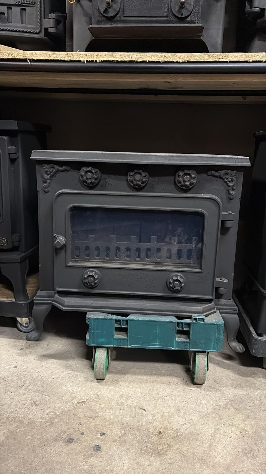 Vintage Country Kiln Cast Iron  STOVE 10KW  MULTIFUEL, FIRE, BURNER DEFRA, 🚚🚚 5