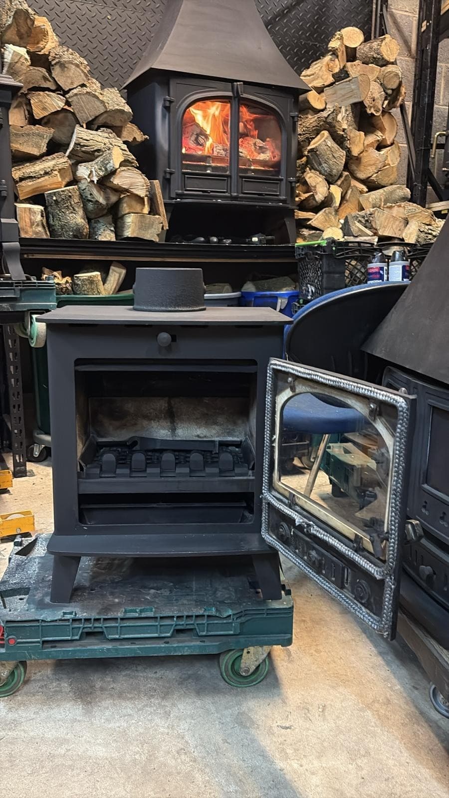 Parkray Consort 5kw Stove, MULTIFUEL, (log,wood+burner), DEFRA, eco stove🚚🚚🚚 3