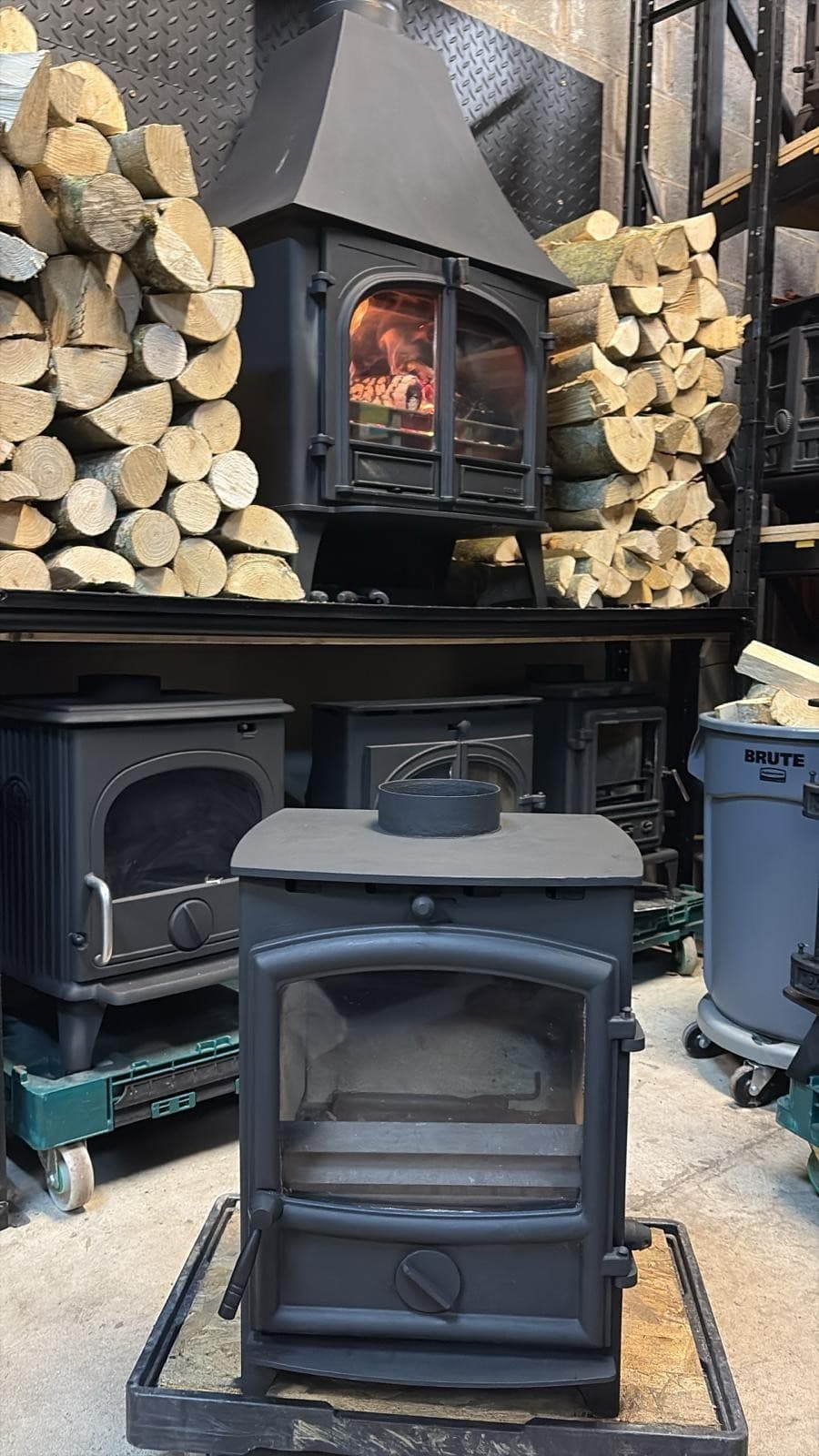 🔥 “FIRELINE FX5” 5KW DEFRA APPROVED Multi fuel stove Log Coal Burner RRP £948🔥 2