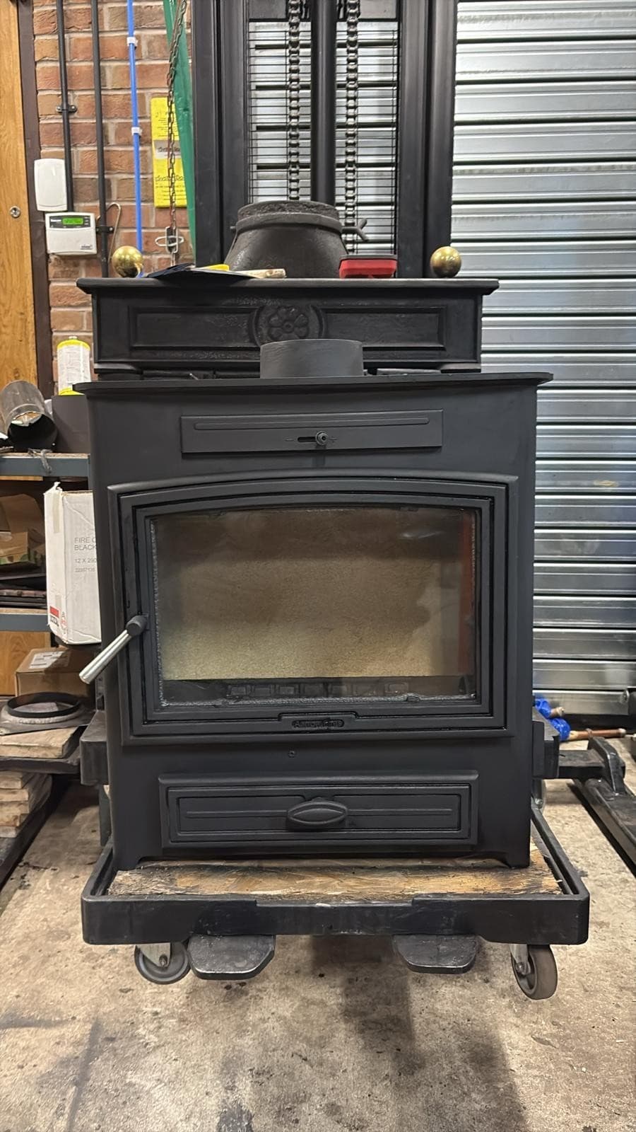 Aarrow Hamlet 7Kw FLATTOP, COAL multifuel Stove delivery available! 5