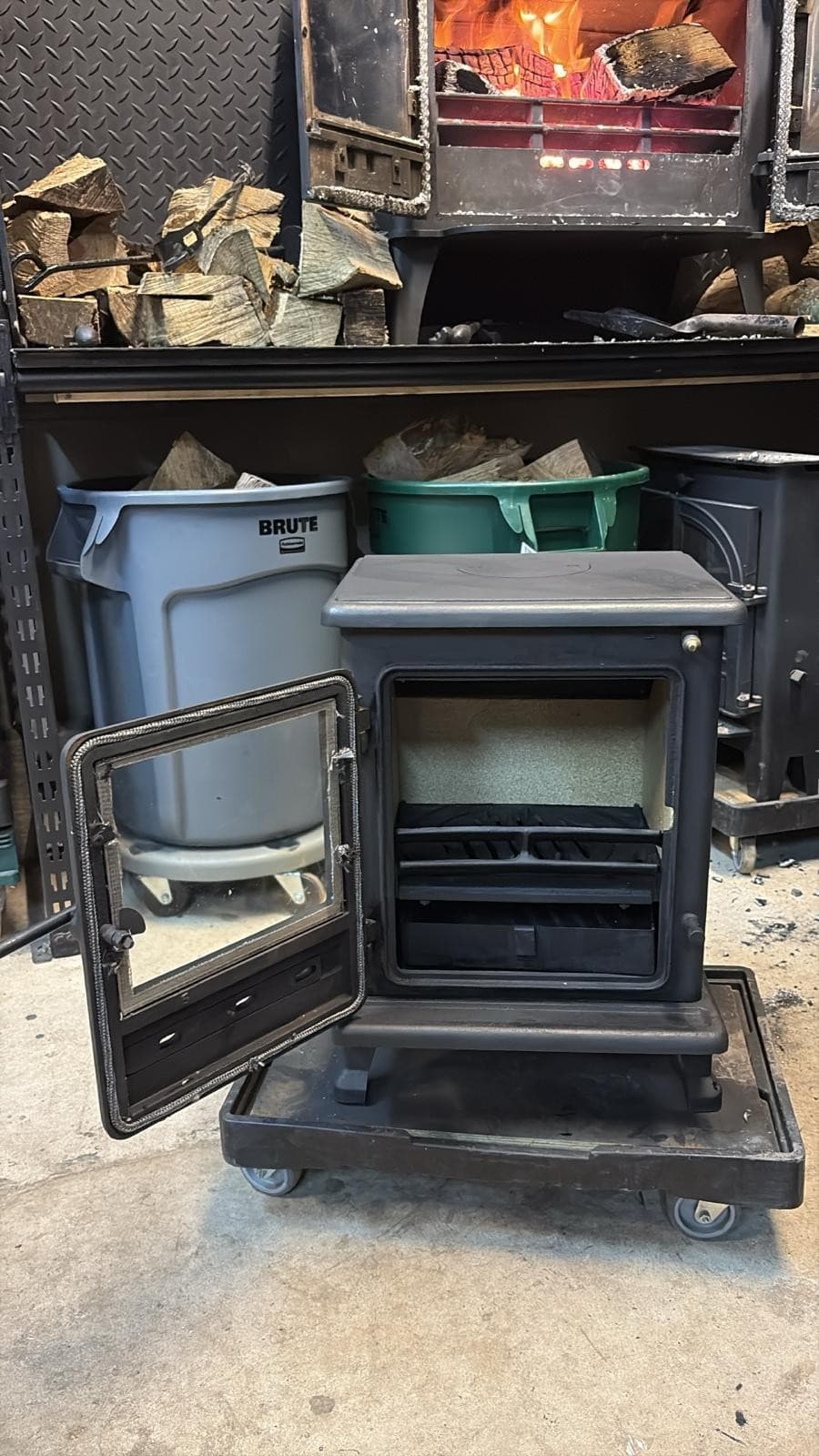 Firefox 5 Stove 5kw, MULTIFUEL, (log,wood+burner), DEFRA, 🚚🚚🚚 4