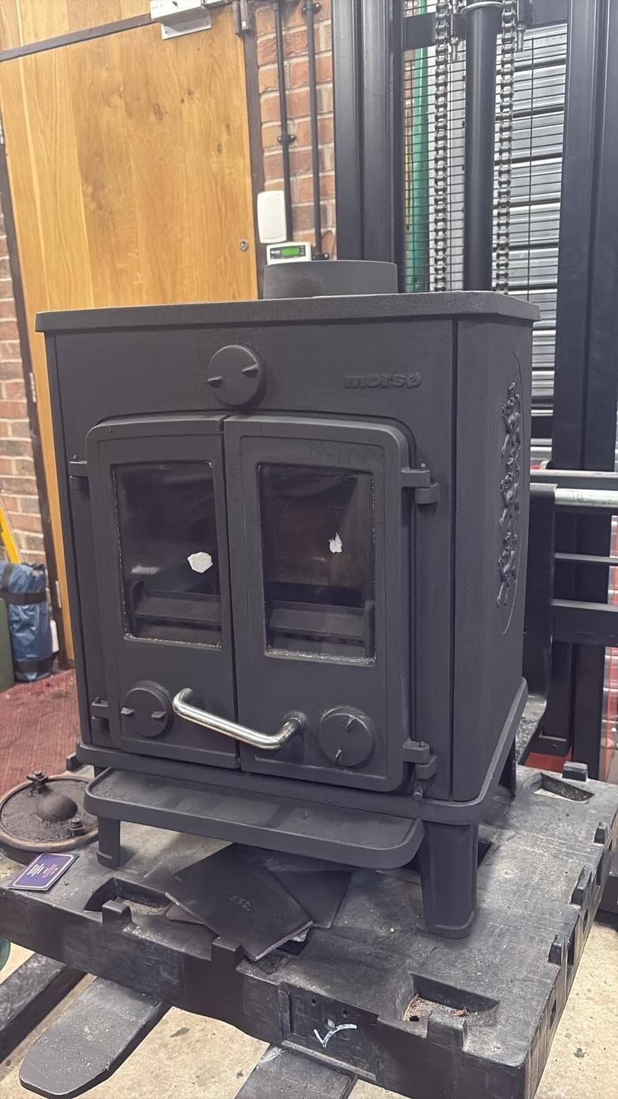 Morso Lion Stove, 8-10kw MULTIFUEL, COAL(log,wood+burner), DEFRA, 🚚🚚🚚🚚 5