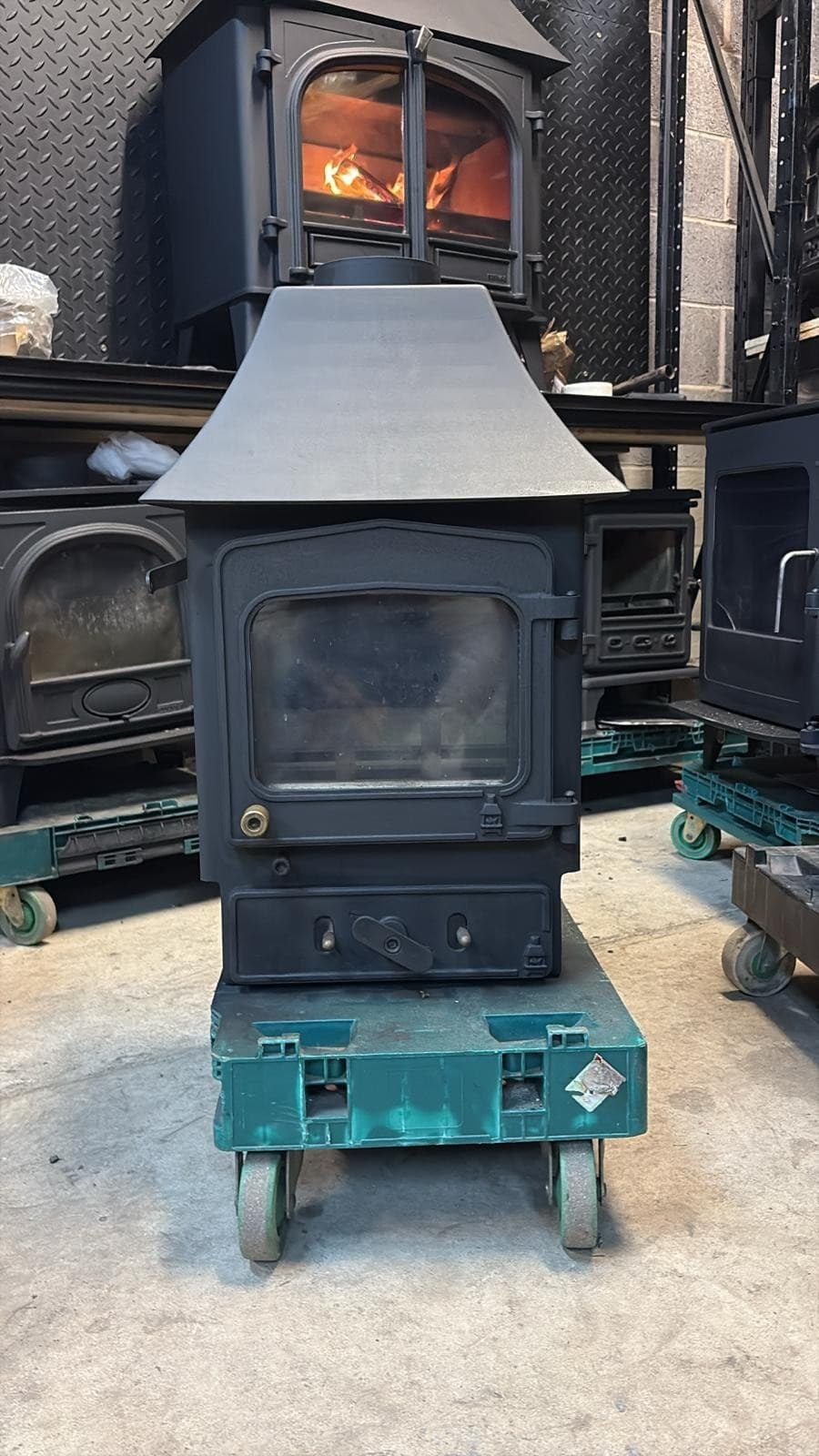 WOODWARM WILDWOOD Stove, 5kW MULTIFUEL, COAL (log,wood+burner), 🚚🚚 4