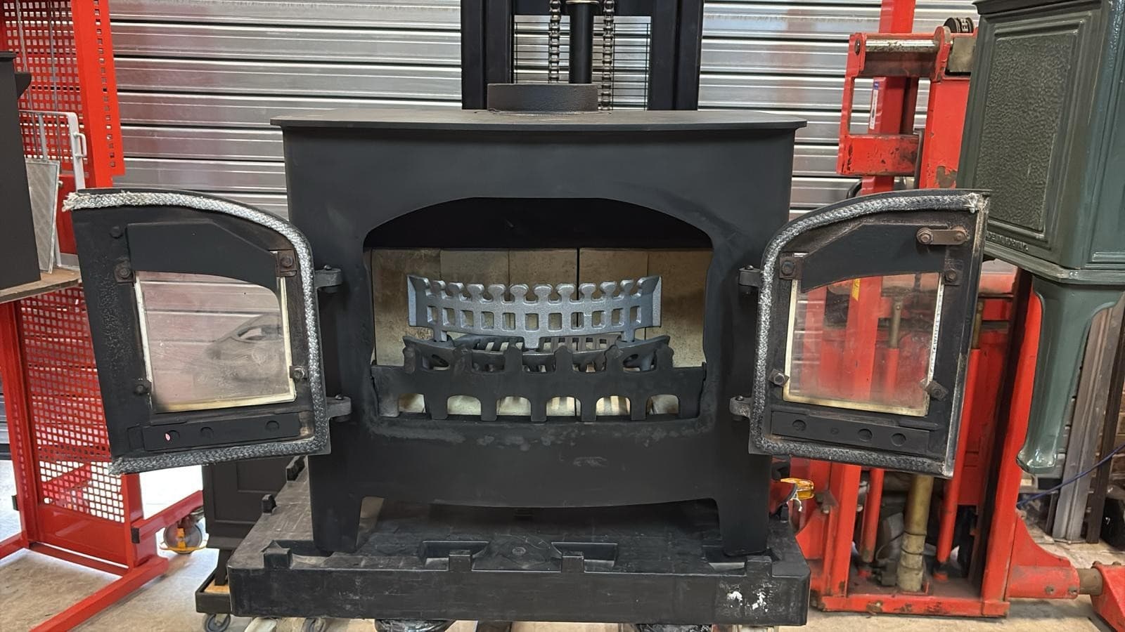 Villager A Range Stove, 12KW Stove MULTIFUEL, (log,wood+burner), DEFRA, 🚚🚚 4