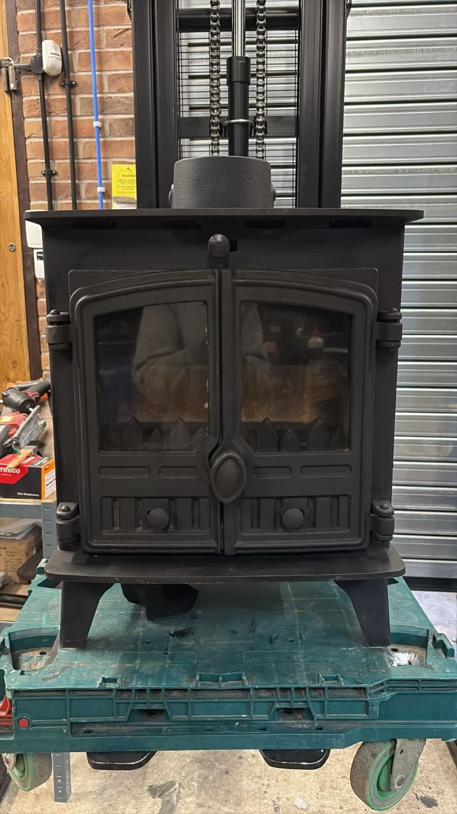 Hunter Herald 4 5kw Stove, MULTIFUEL, (log,wood+burner), DEFRA, eco stove🚚🚚🚚 5