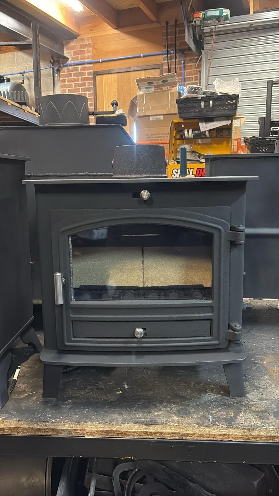 Hunter Herald 6 SLIMLINE Stove 5kw, MULTIFUEL, (log,wood+burner),  🚚🚚🚚 2