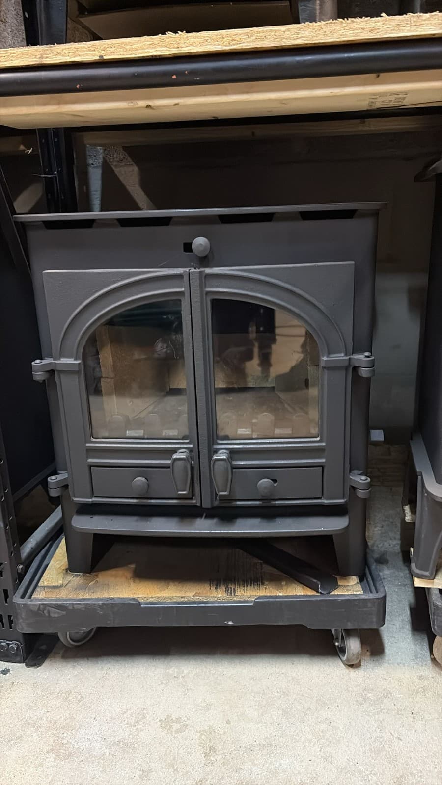 HUNTER Inset Stove 5Kw, Multifuel DELIVERY