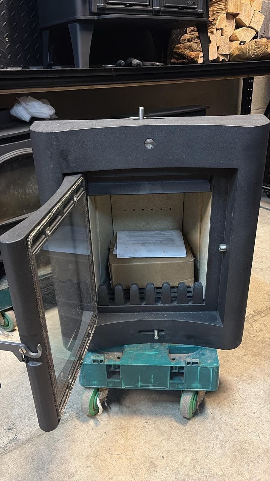 Broseley EVOLUTION5 Stove, 5kW, MULTIFUEL, (log,wood+burner), 🚚🚚  INSET 3