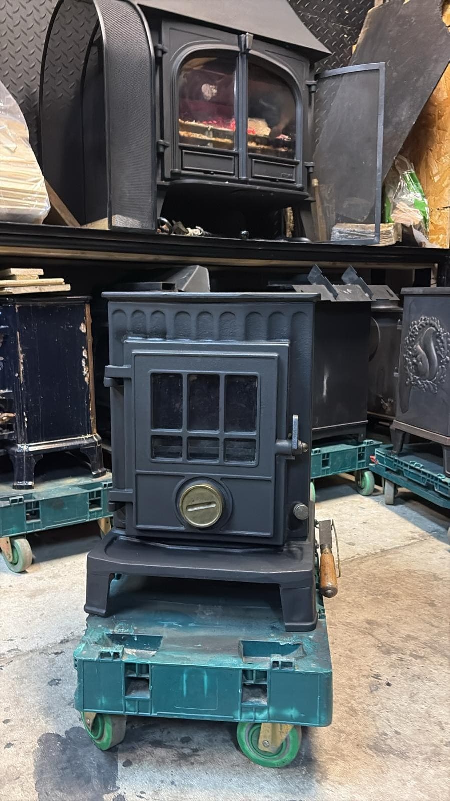 Aga Coalbrookdale Little Wenlock,Stove,5kW, MULTIFUEL, (log,wood+burner)🚚🚚 4