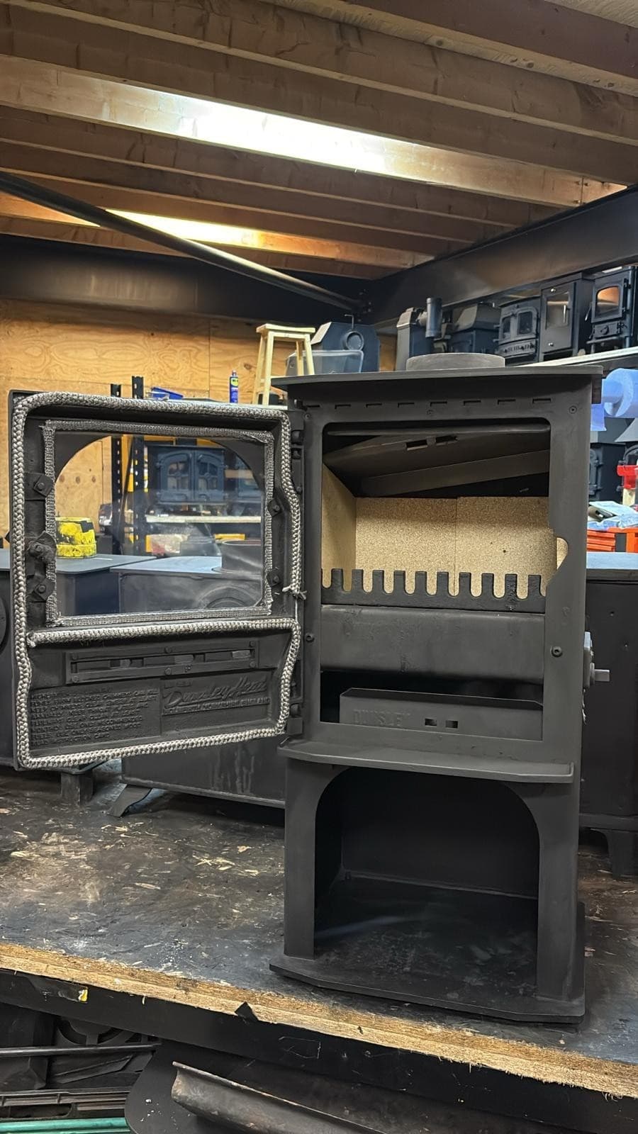 Dunsley Highlander 5 Stove on stand 5kw, , MULTIFUEL, (log,wood+burner) 🚚 5