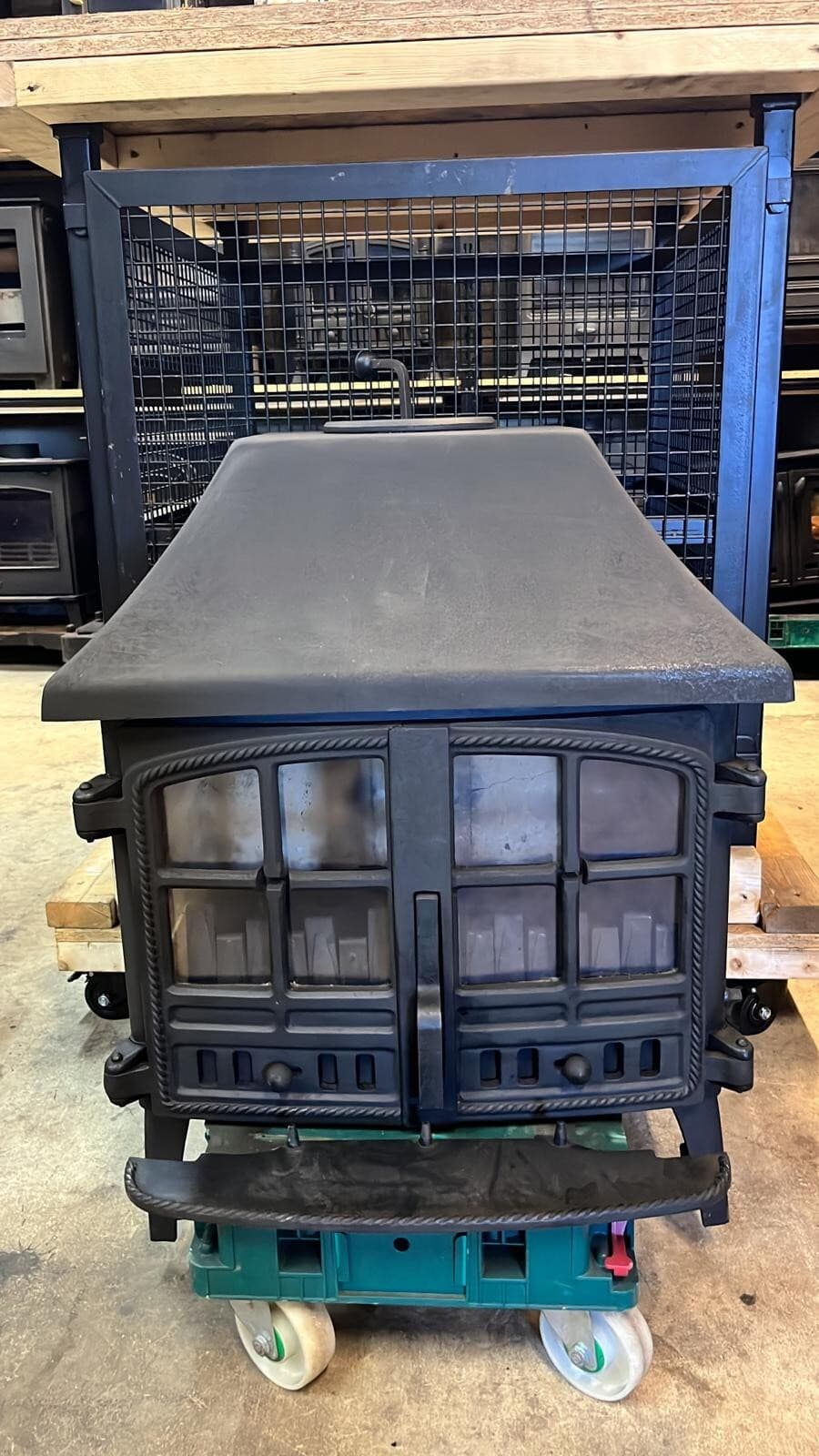 Hunter Herald 8 Stove 8kw, MULTIFUEL, (log,wood+burner), CANOPY STOVE🚚🚚🚚 3