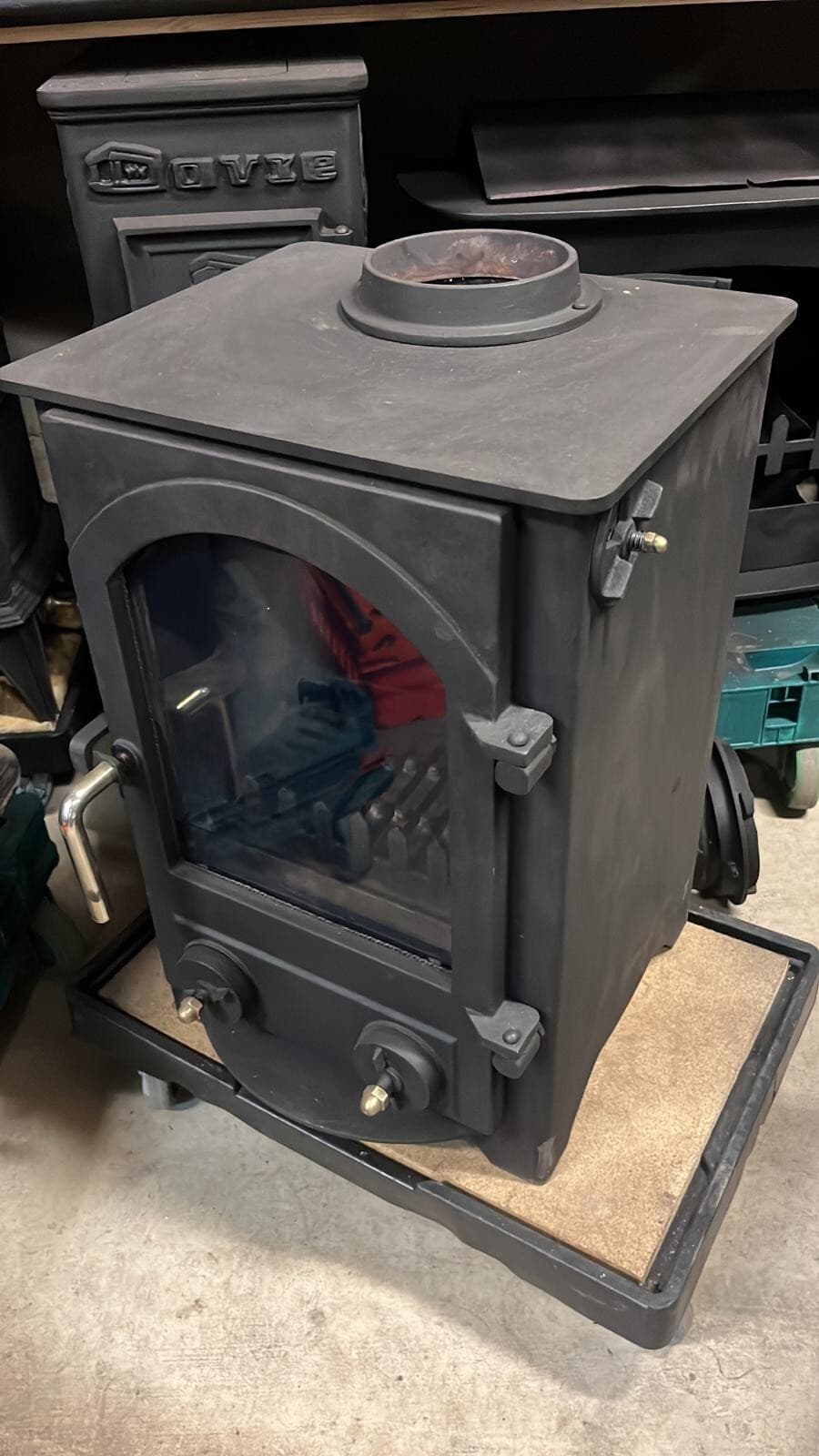 Town & Country Stove 4kW, MULTIFUEL, (log,wood+burner),🚚🚚🚚 3
