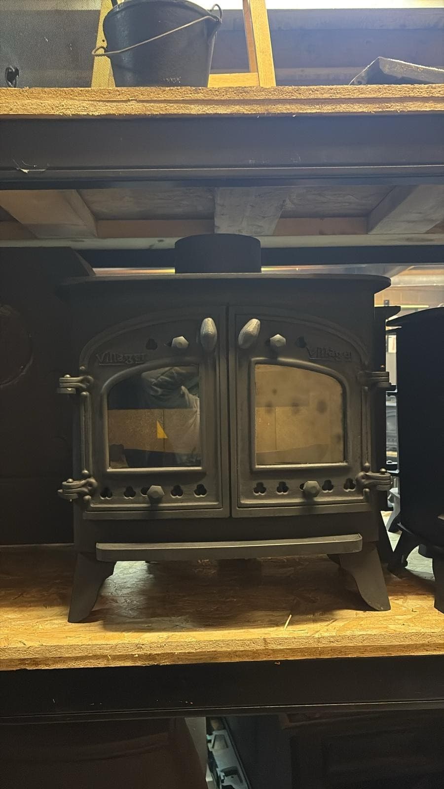 Villager Flatmate Stove, 7kW, MULTIFUEL, COAL(log,wood+burner),   🚚🚚🚚 3