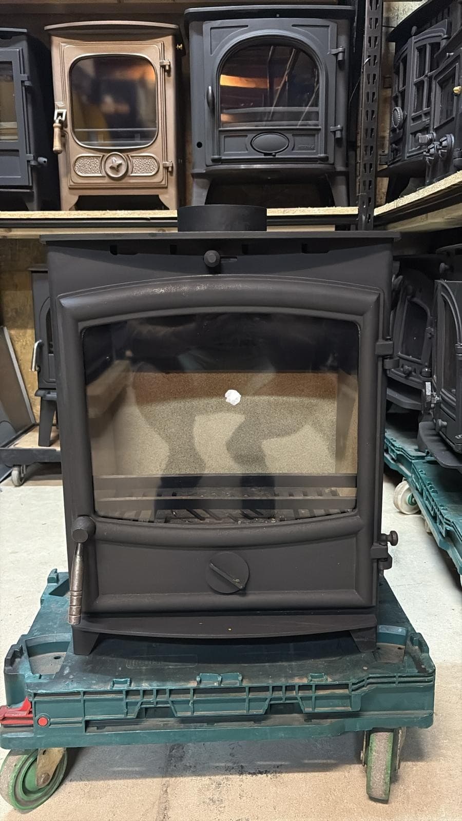 Fireline FX5W Wide Screen 5kW Multi-Fuel Stove  (log,wood+burner), , 🚚🚚🚚 5