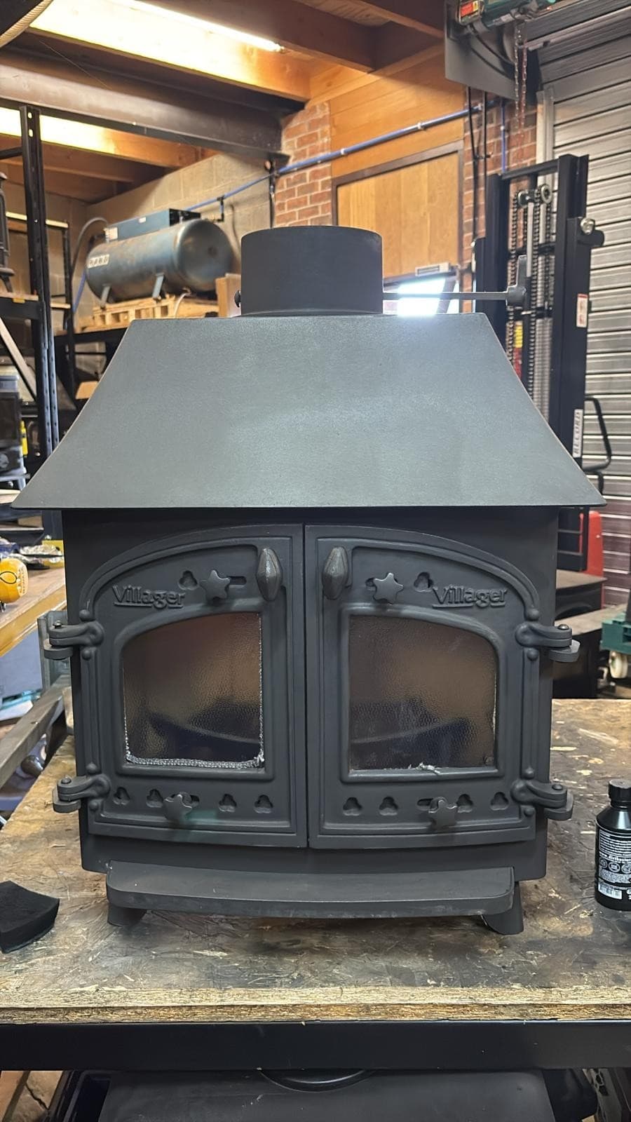 Villager Canopy Stove, 7kW MULTIFUEL, COAL (log,wood+burner),   🚚🚚🚚 2