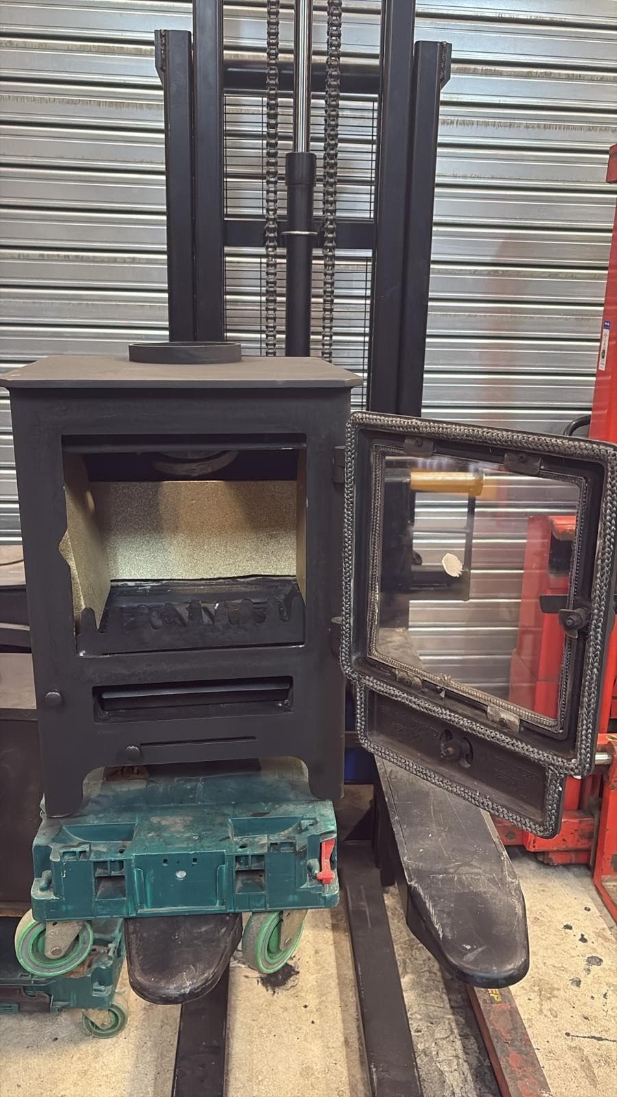 MERLIN MIDLINE 5-8KW Multifuel, STOVE, (log,wood+burner), 🚚🚚 🚚 4