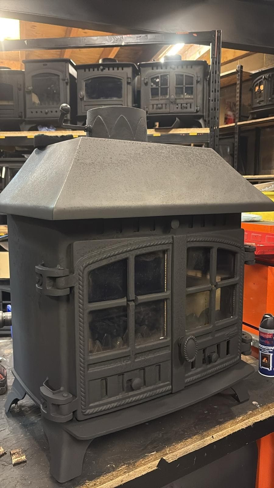 Hunter Herald 8 Stove 8kw, BOILER, MULTIFUEL, (log,wood+burner), , 🚚🚚🚚 2