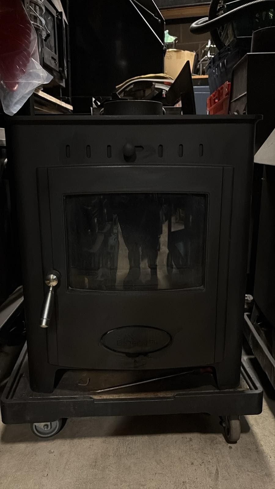Arada Stratford Ecoboiler EB12HE multifuel Stove COAL(log,wood+burner), DEFRA, 3