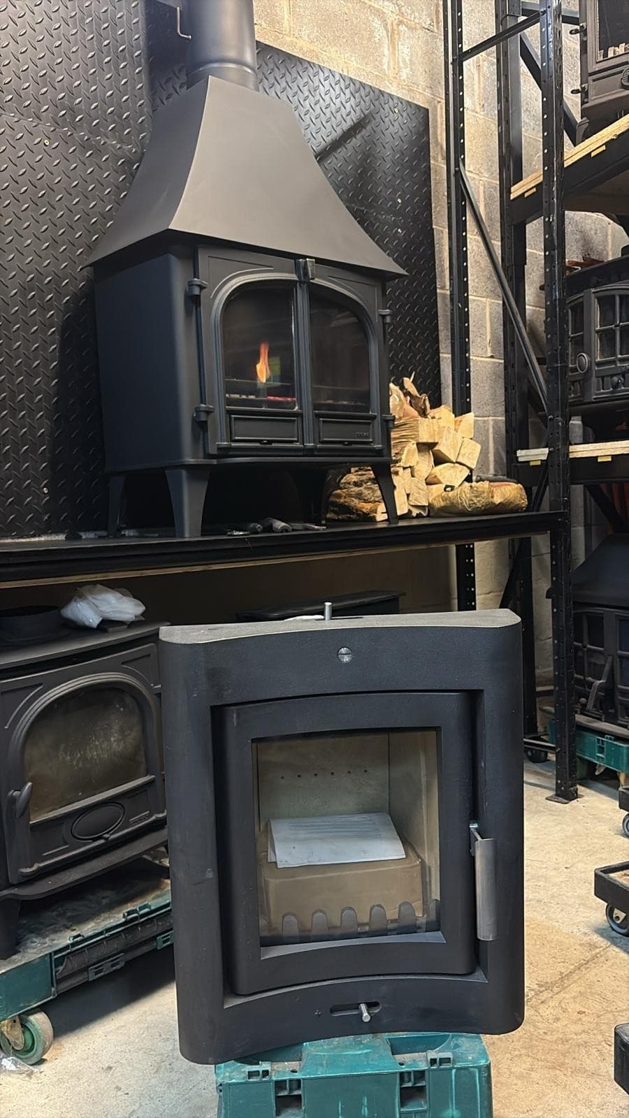 Broseley EVOLUTION5 Stove, 5kW, MULTIFUEL, (log,wood+burner), 🚚🚚  INSET 2