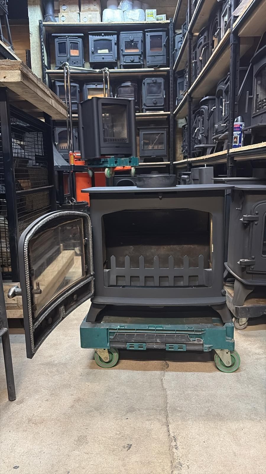 Yeoman EXE Stove 7 Kw, FLAT TOP STOVE, WOOD STOVE ,  (log,wood+burner), 🚚🚚 🚚 5