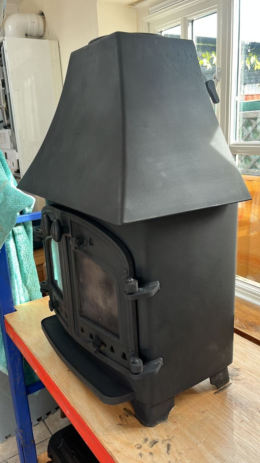 Villager Flatmate 7kw, STOVE,WoodBurner, (log,wood+burner), DEFRA, eco stove — view 4