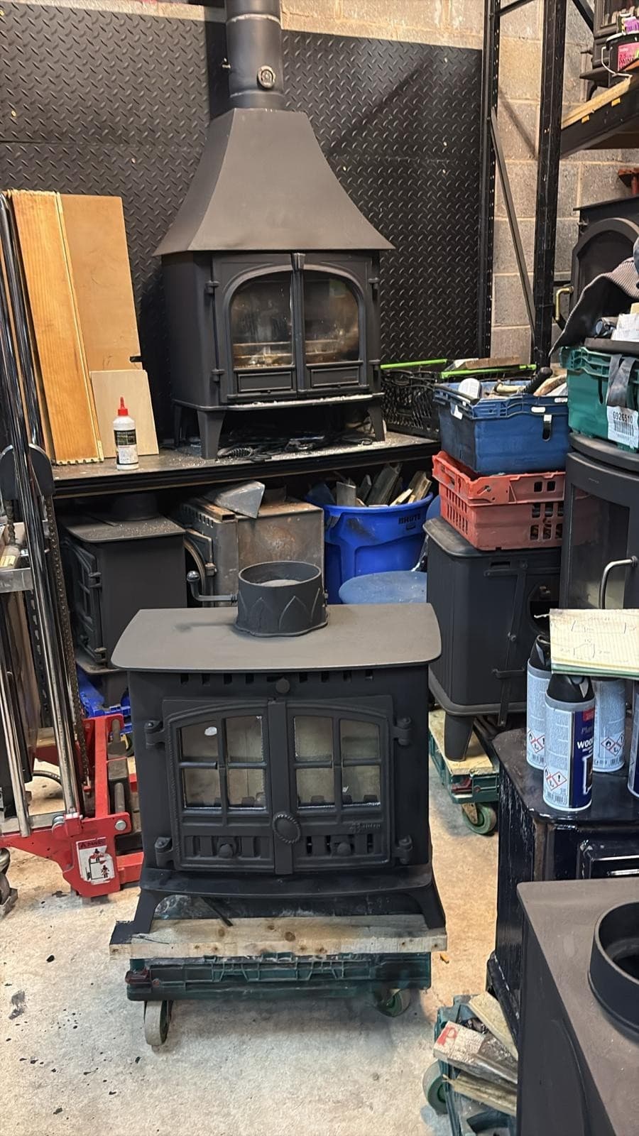 Hunter Herald 8 SLIMLINE  LOG BURNING Stove 5-8kw, Woodburner(log,wood+burner)🚚 4
