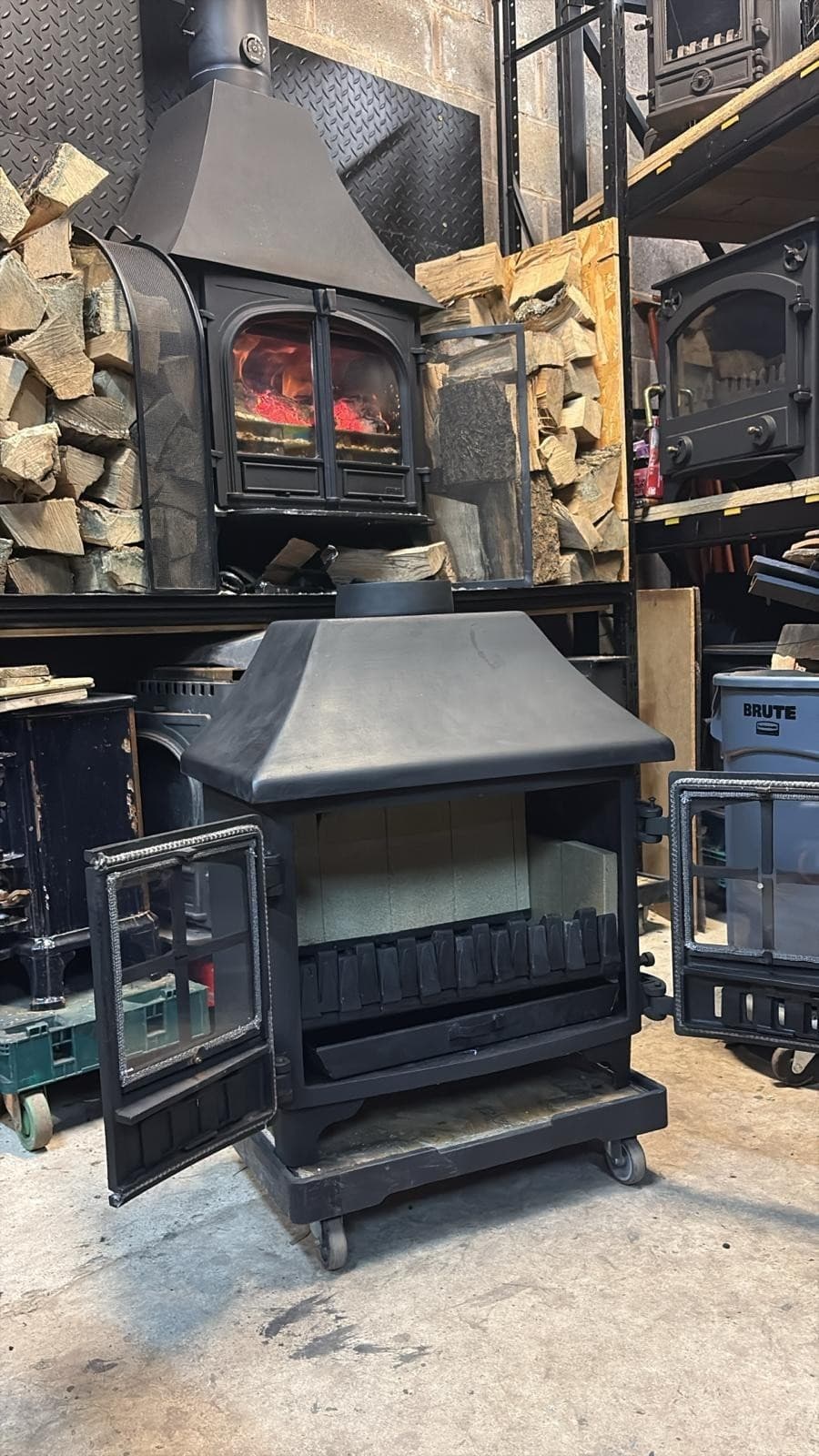 Hunter Herald 8 Stove 8kw, MULTIFUEL, COAL (log,wood+burner), 🚚🚚🚚 5