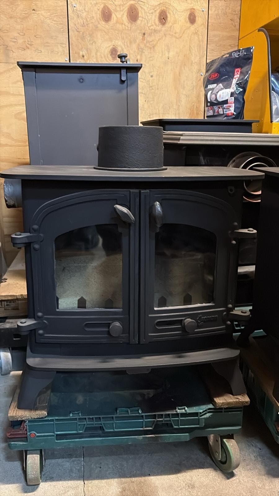 Yeoman Devon 9Kw Wood Stove, woodburner (log,wood+burner), DEFRA 1 door🚚 🚚 4