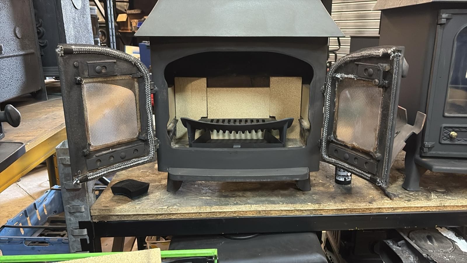 Villager Canopy Stove, 7kW MULTIFUEL, COAL (log,wood+burner),   🚚🚚🚚 3