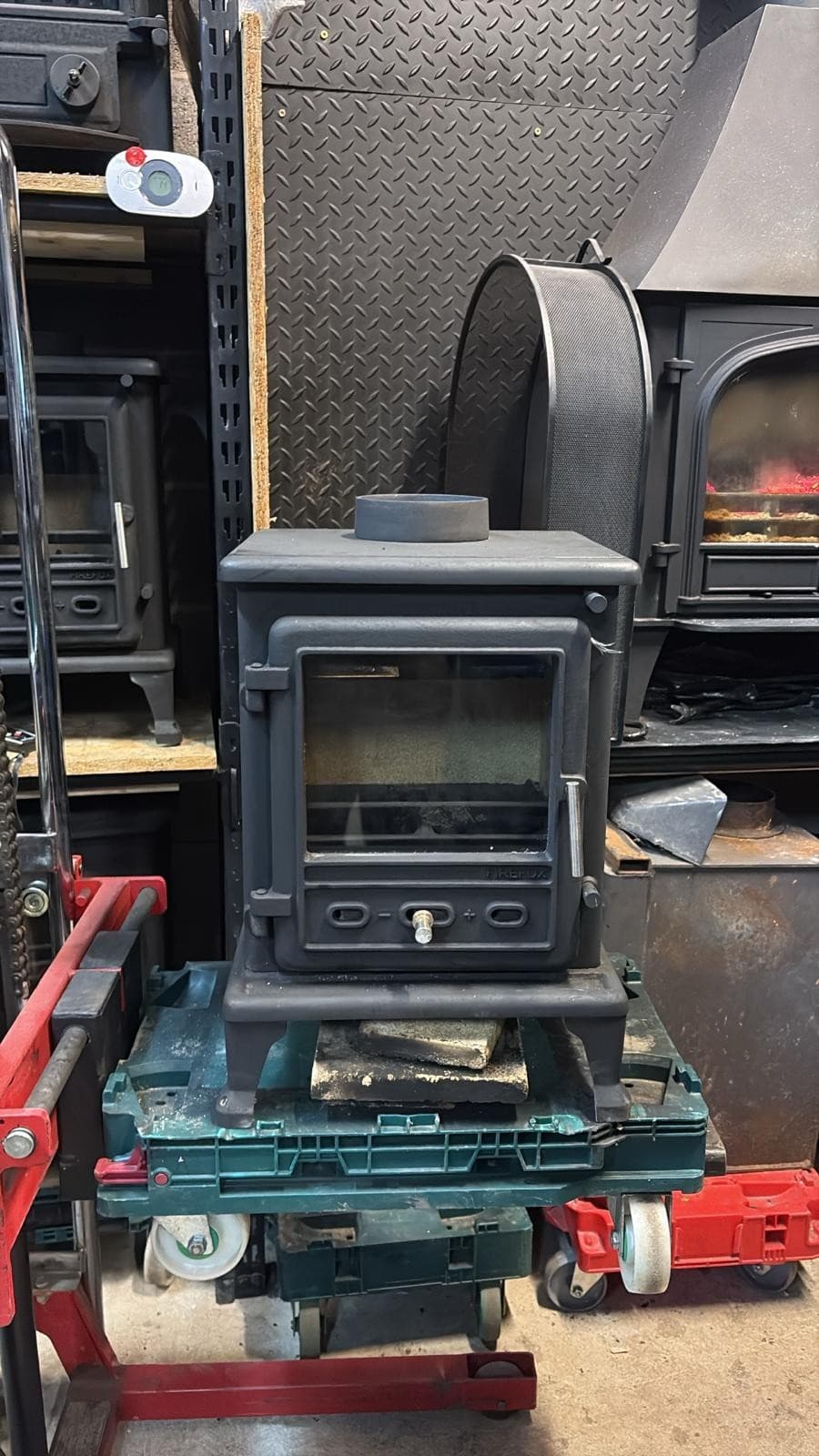 Firefox 5 Stove 5kw, MULTIFUEL, COAL(log,wood+burner), CAST IRON , 🚚🚚🚚 5
