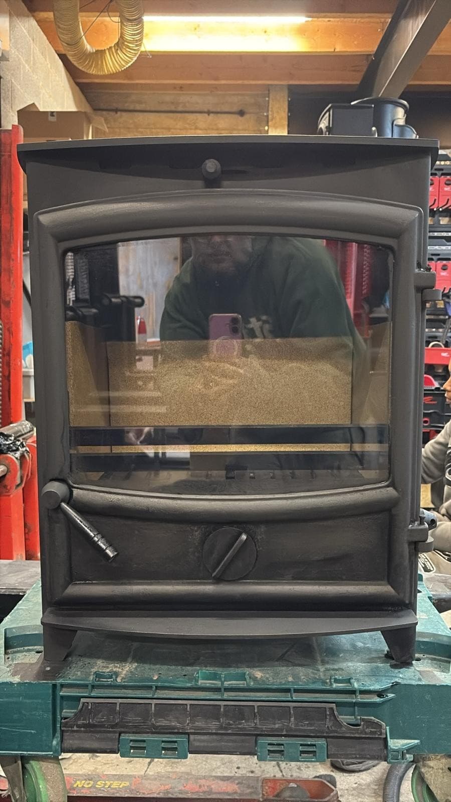 Fireline FX5W Wide Screen 5kW Multi-Fuel Stove  (log,wood+burner), , 🚚🚚🚚
