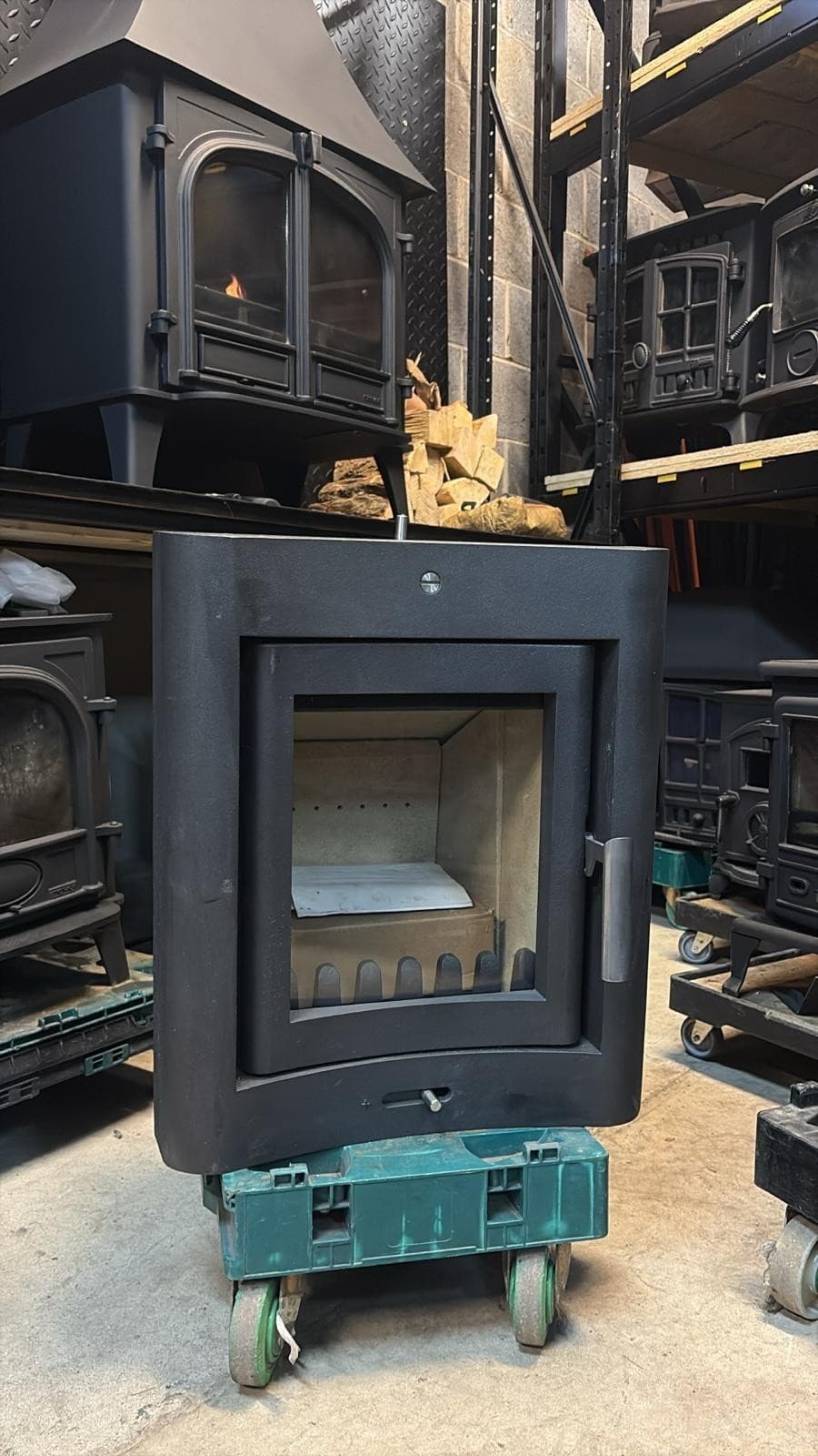 Broseley EVOLUTION5 Stove, 5kW, MULTIFUEL, (log,wood+burner), 🚚🚚  INSET 4