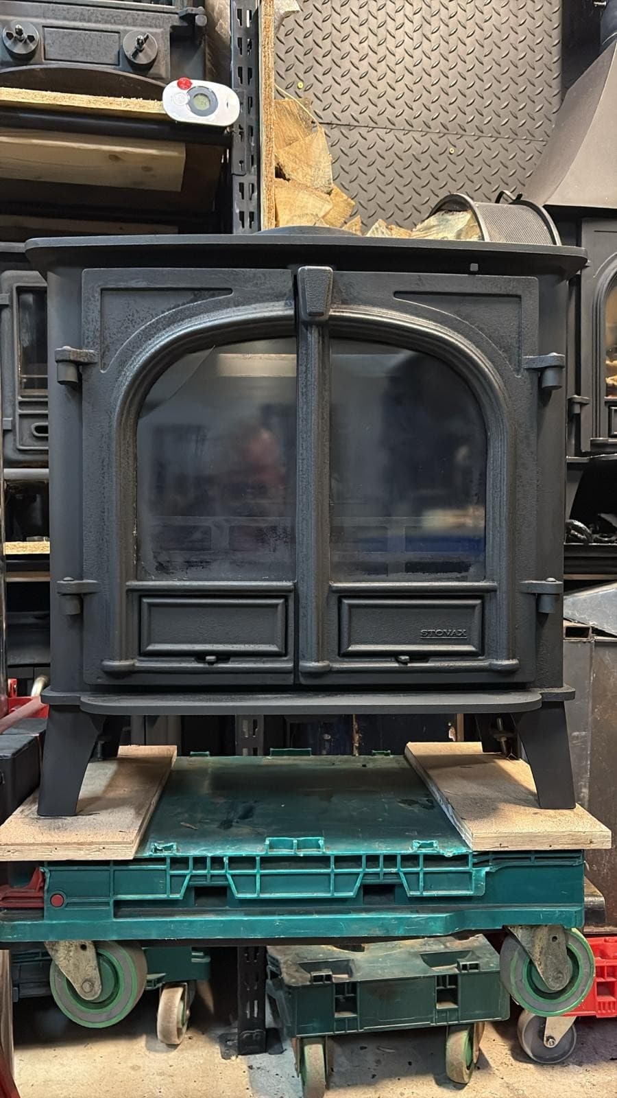 Stovax Stockton 8,  SLIMLINE 6kW, Muiltifuel Stove (log,wood+burner),DEFRA, 🚚🚚 5