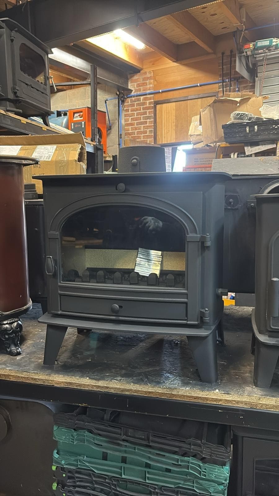 Parkway Consort 9 Stove 8kw, MULTIFUEL, COAL (log,wood+burner), 🚚🚚🚚