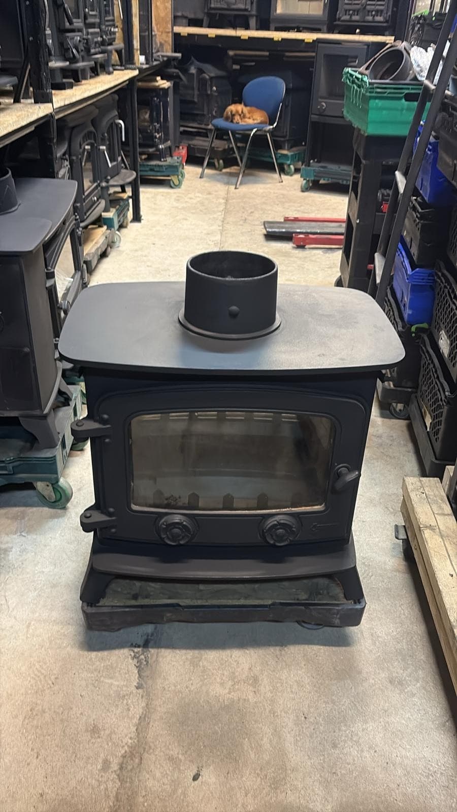 Yeoman Devon Stove 7Kw, DOUBLE SIDED/FRONTED WOODBURNER (log,wood+burner), 🚚🚚 5