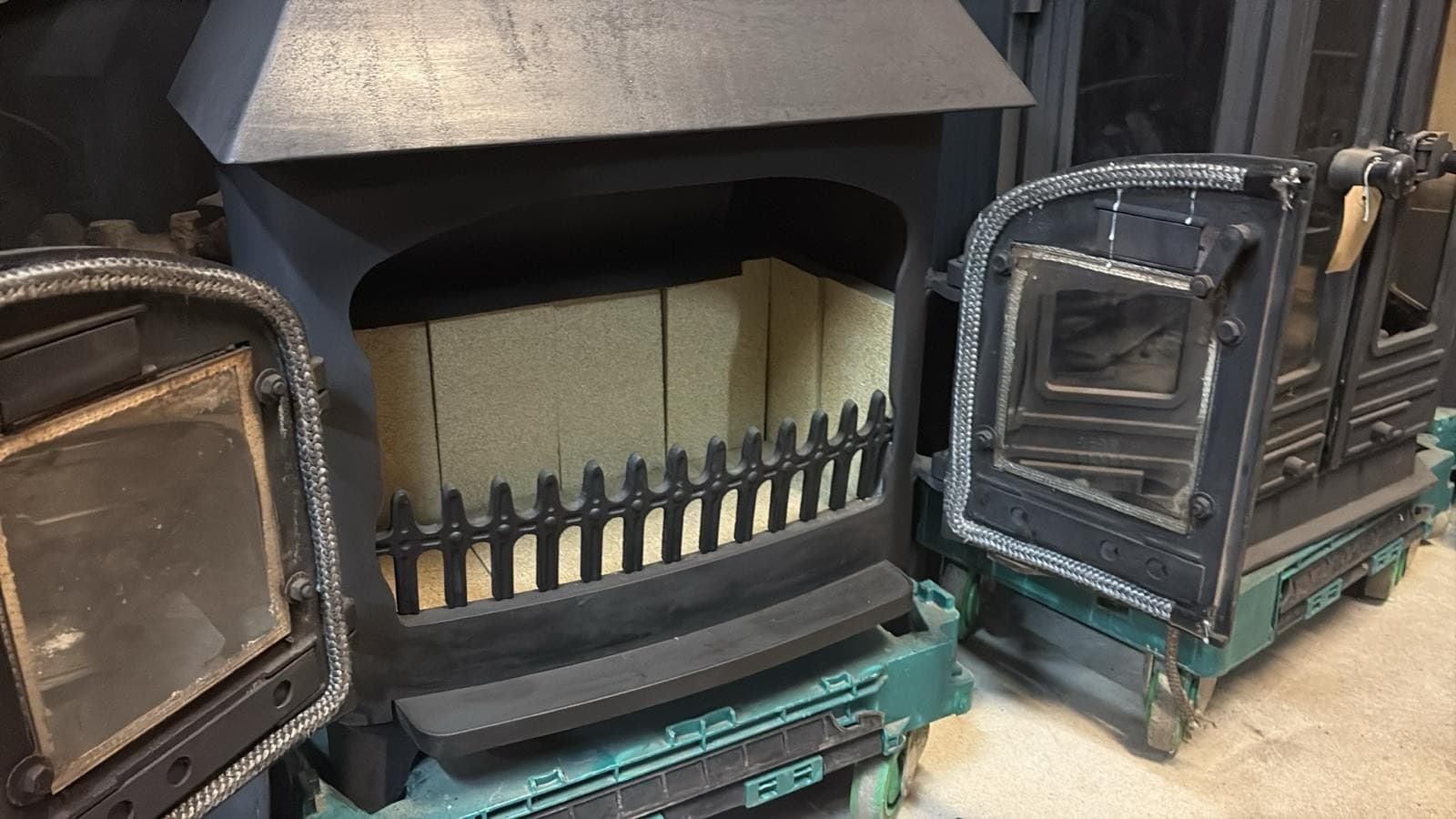 VILLAGER B range stove Stove, 7kW WOODBURNER, (log,wood+burner), 🚚🚚🚚 3