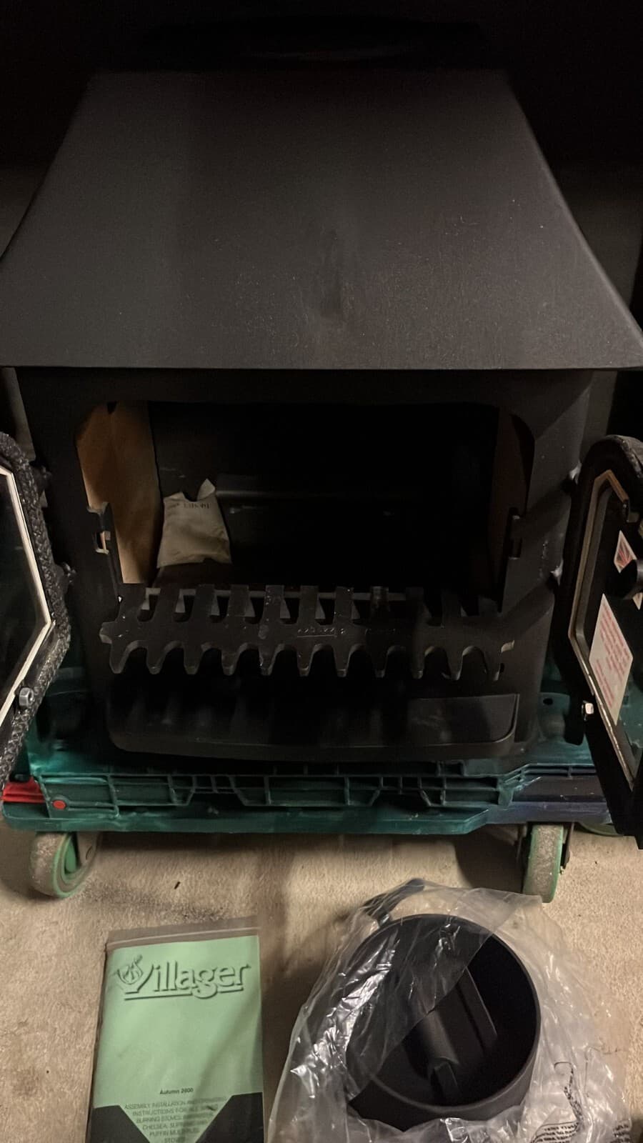 Villager Chelsea Duo Stove, 5kW, Wood Burner. (log,wood+burner), DEFRA  🚚🚚 2