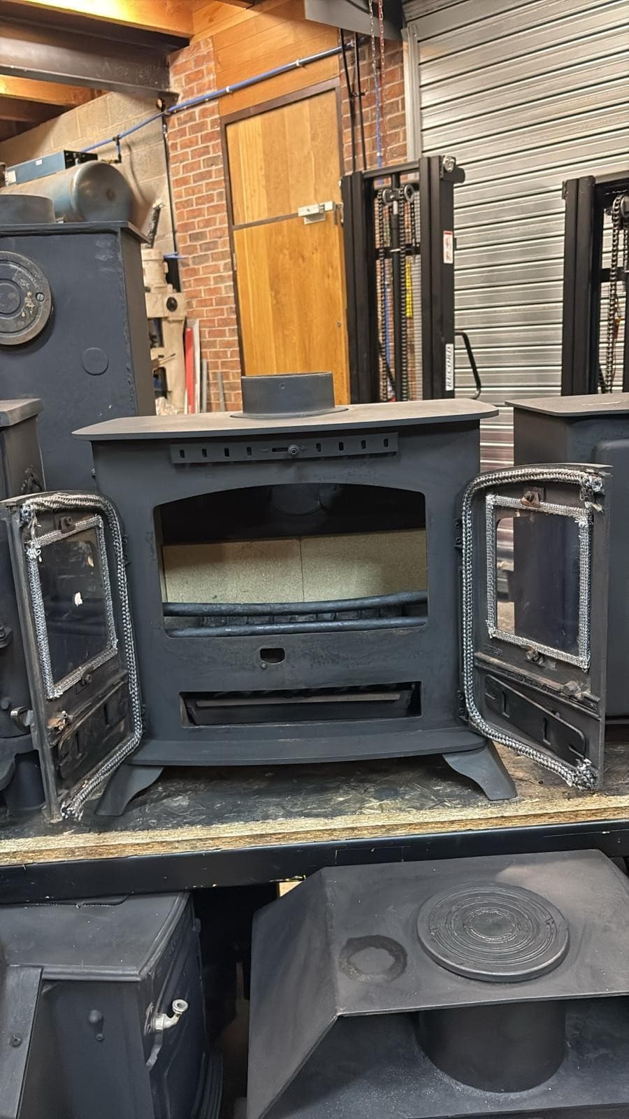 Aarrow Hamlet 5kw widescreen 60cm Stove, MULTIFUEL, (log,wood+burner), 🚚🚚🚚 3
