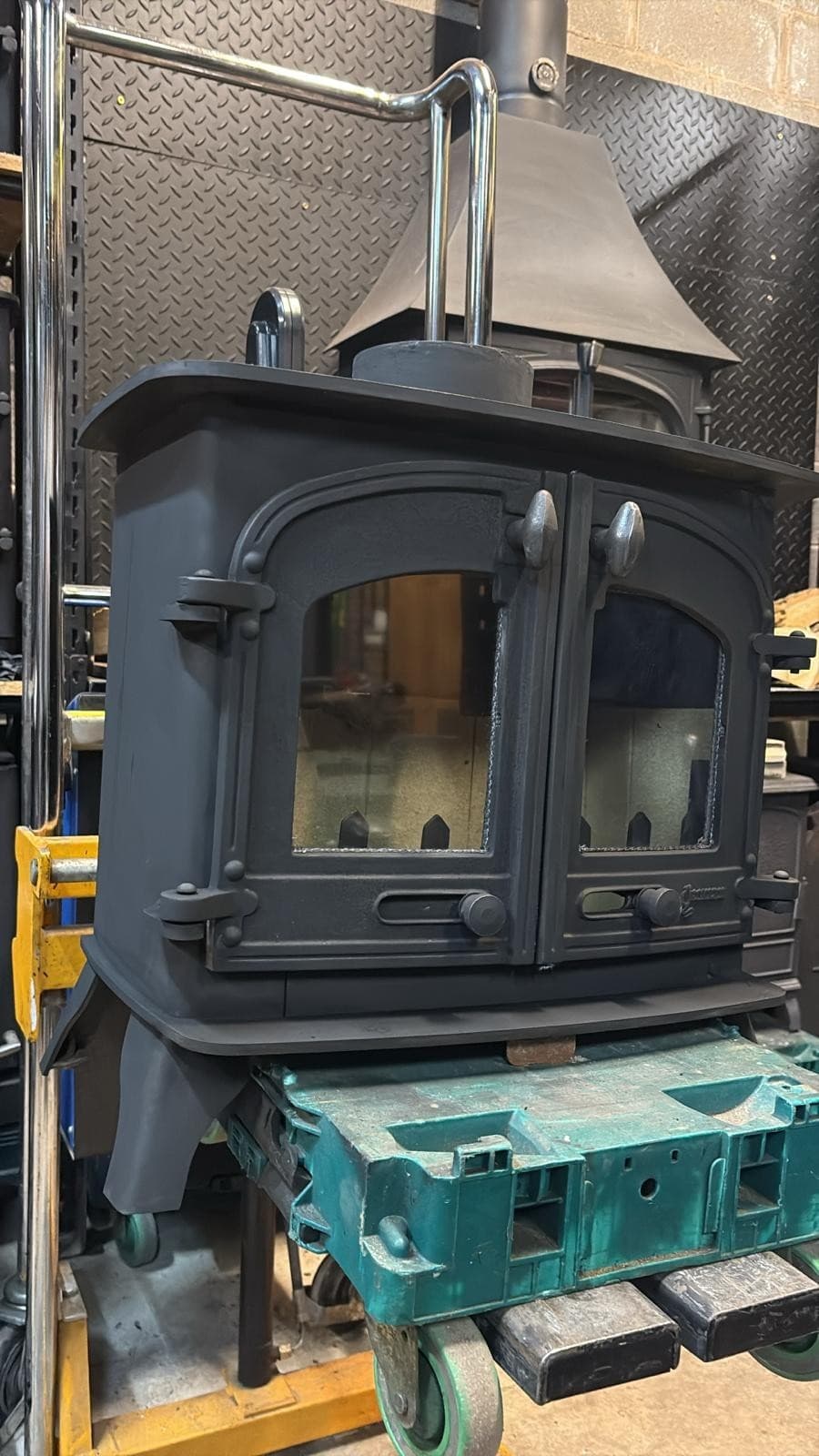 Yeoman EXE Stove 7 Kw, FLAT TOP STOVE, Multifuel,  (log,wood+burner), 🚚🚚 🚚 2