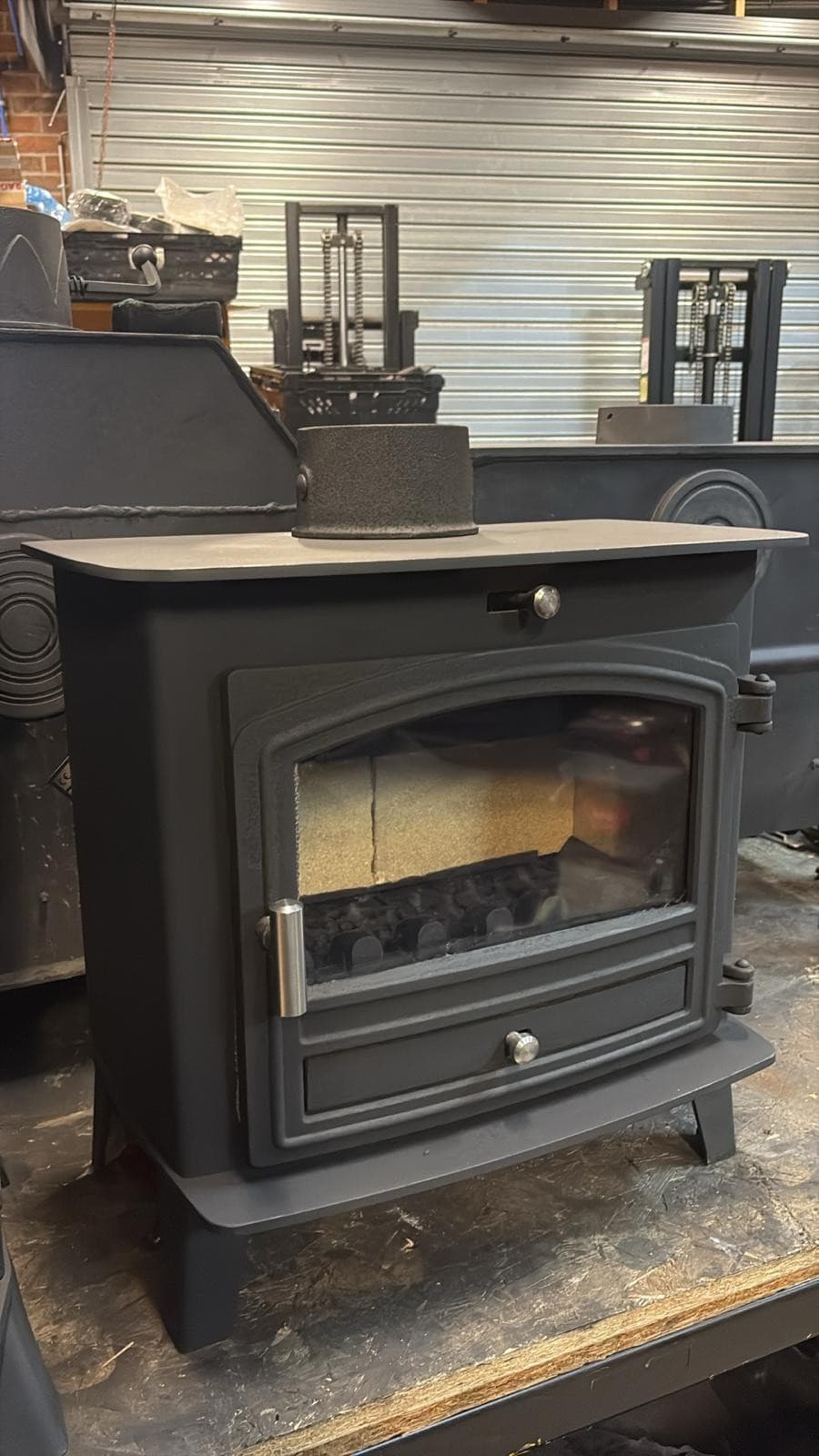 Hunter Herald 6 SLIMLINE Stove 5kw, MULTIFUEL, (log,wood+burner),  🚚🚚🚚 3