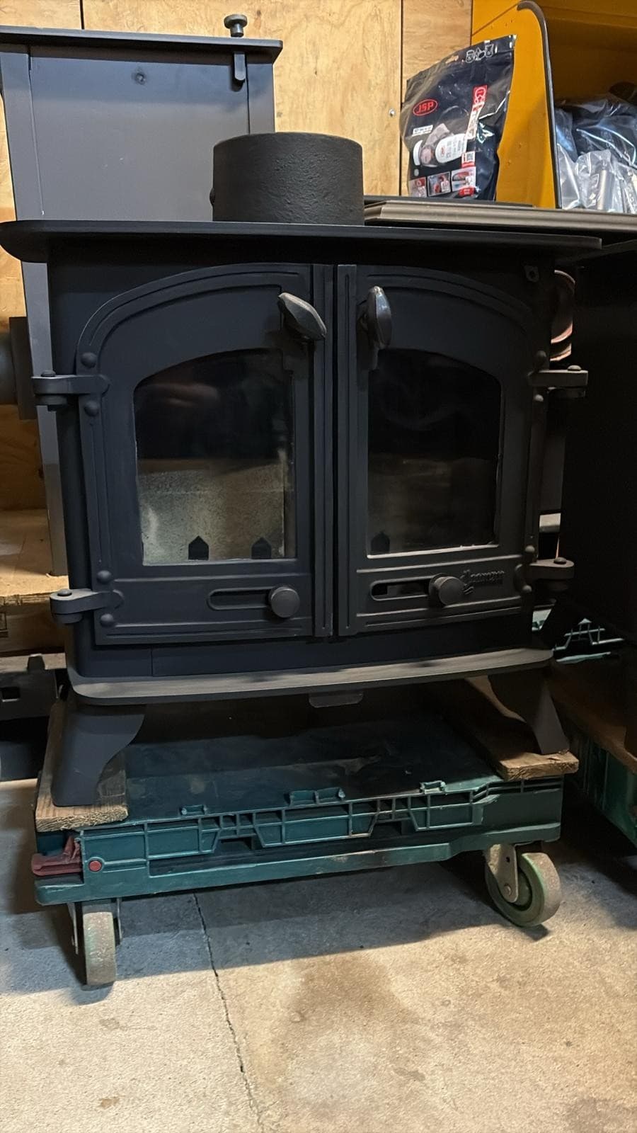Yeoman Devon 9Kw Wood Stove, woodburner (log,wood+burner), DEFRA 1 door🚚 🚚 3