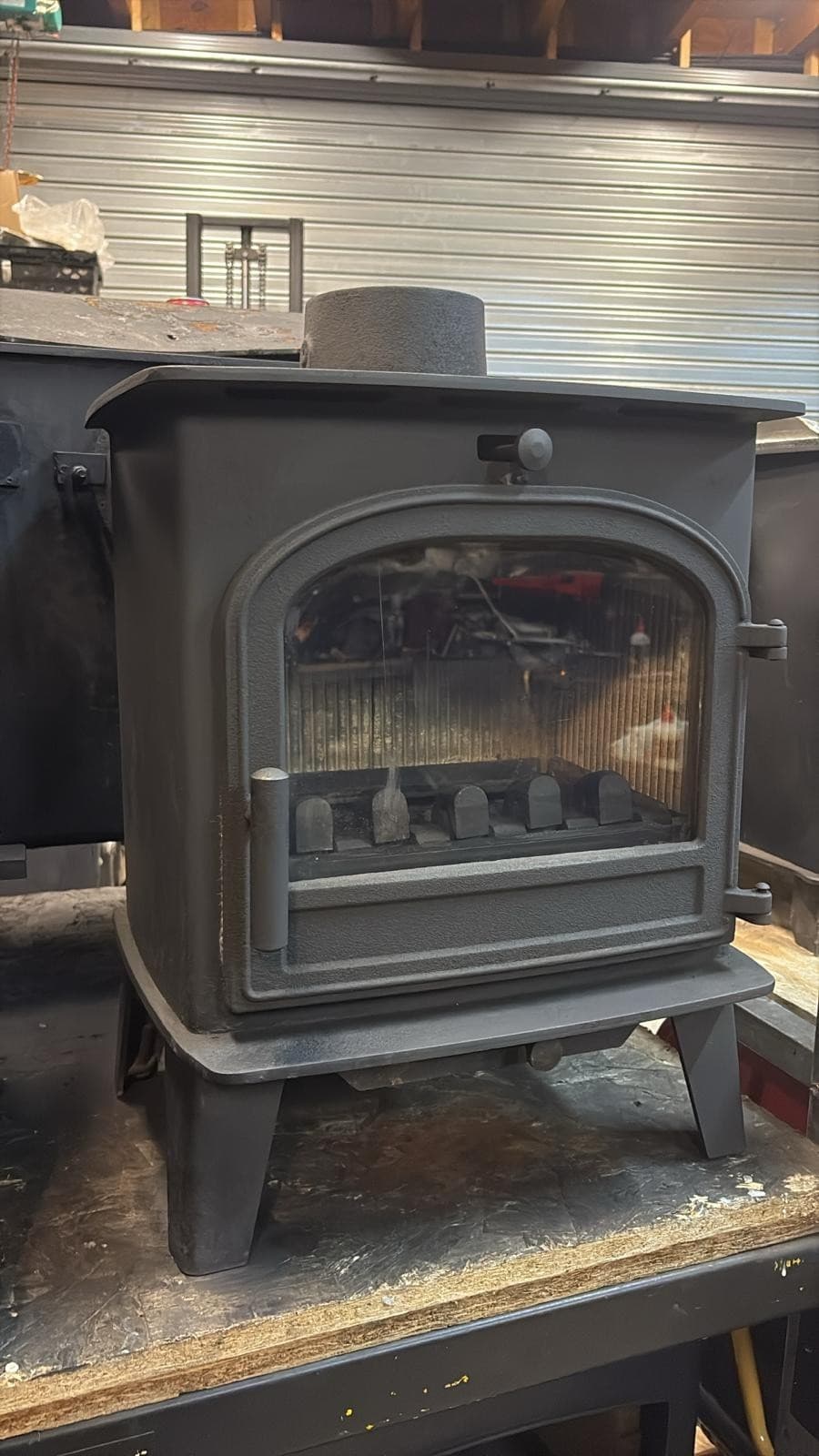 Hunter Cleanburn Lovenholm Stove, MULTIFUEL, (log,wood+burner), DELIVERY 3