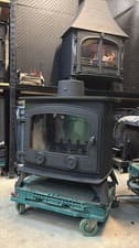 Yeoman Devon Stove 7Kw, DOUBLE SIDED/FRONTED WOODBURNER (log,wood+burner), 🚚🚚